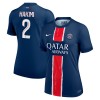 Camiseta de fútbol Paris Saint-Germain Achraf Hakimi 2 Primera Equipación 2024-25 - Mujer